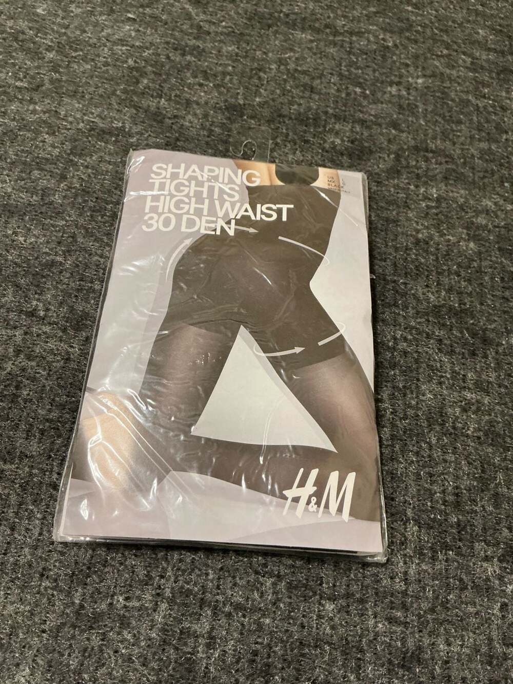 H&M Shaping Tights High Waist 30 Denier Black